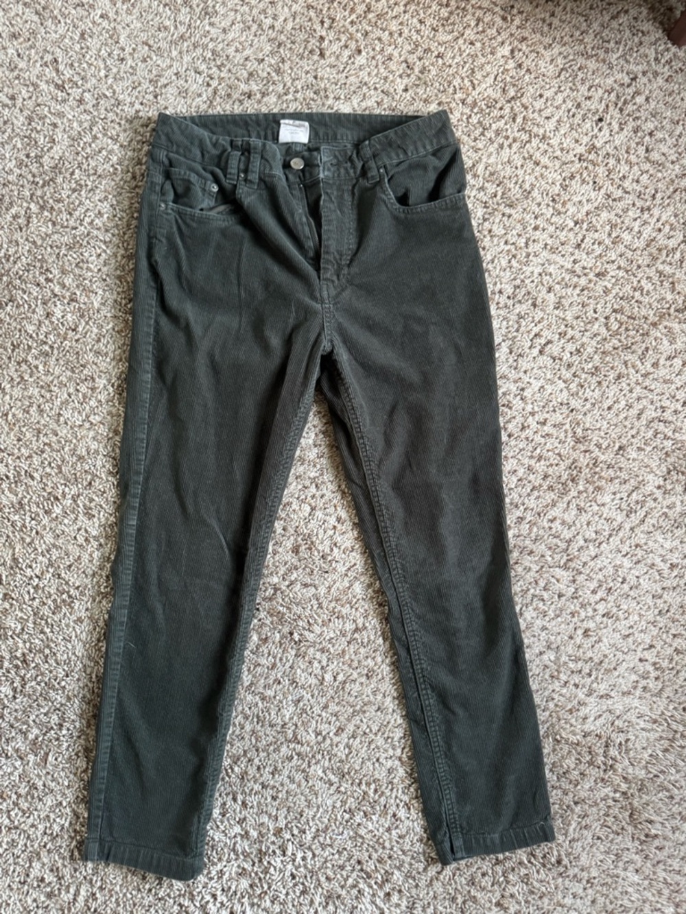 Insight Olive Green Corduroy Pants